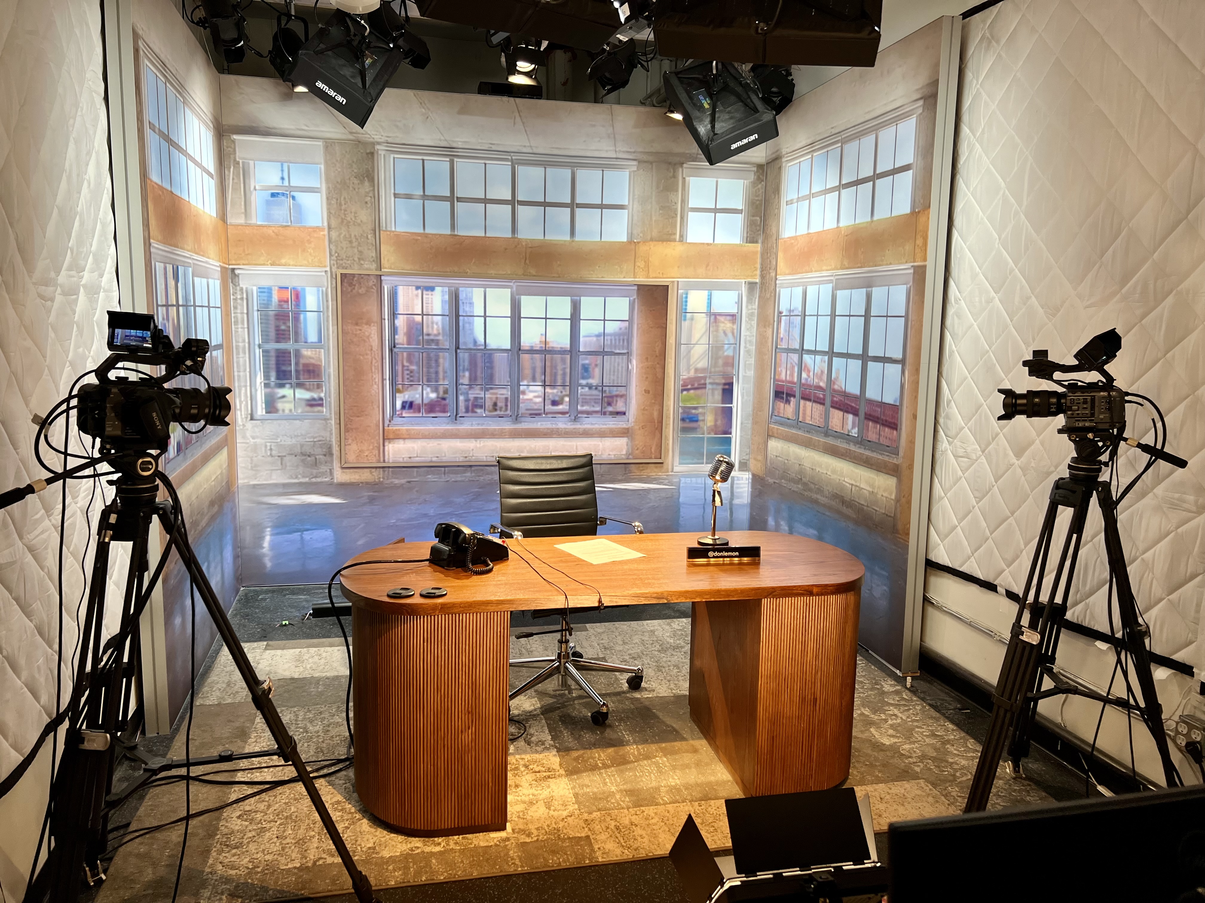 The DON LEMON Show Podcast Studio for YouTube